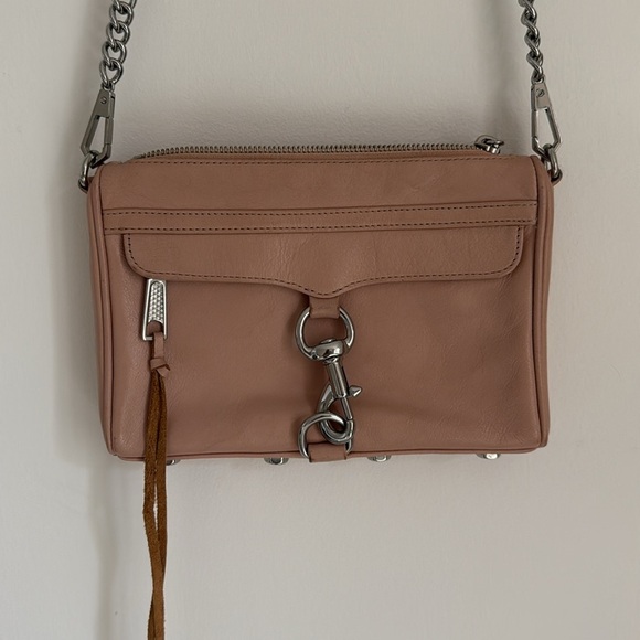 Rebecca Minkoff Blush Leather Mini M.A.C - Picture 1 of 6